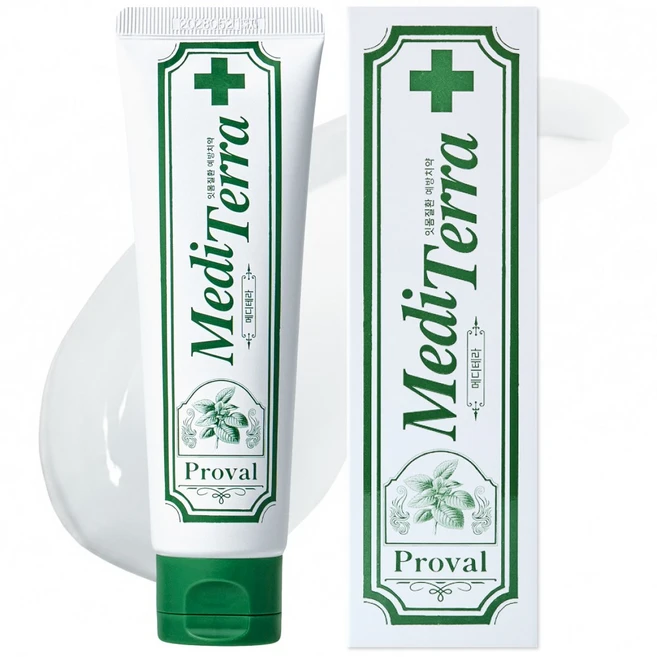 프로벨 메디테라 잇몸치약 특허성분함유 구취제거 불소 잇몸질환예방+제조사책임보험, 1개, 120g - 쿠팡