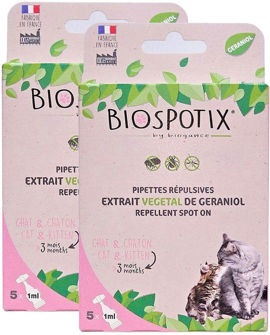 바이오강스 바이오스팟틱스 스팟온 고양이용 1ml x 5개, 10개