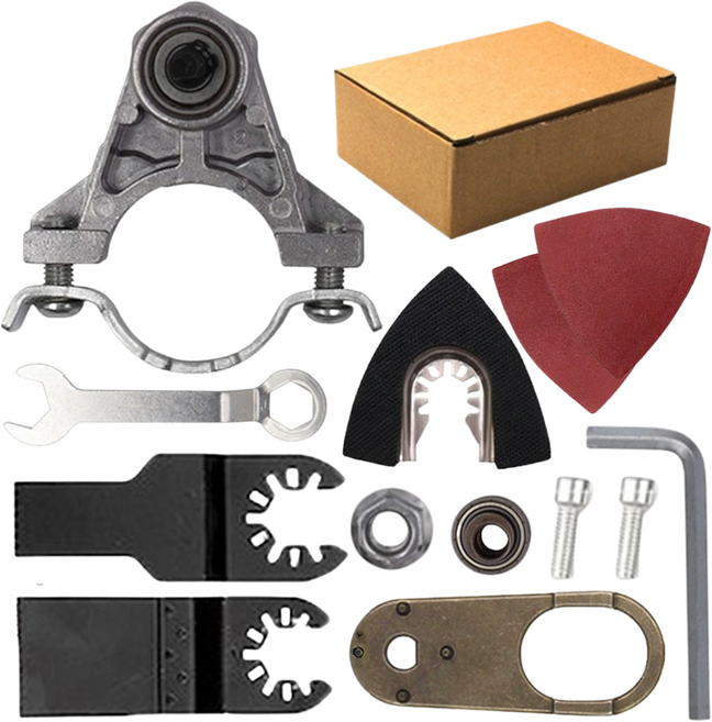 tinduo 앵글 변환 어댑터 그라인더 멀티 커터 풀세트, 1세트