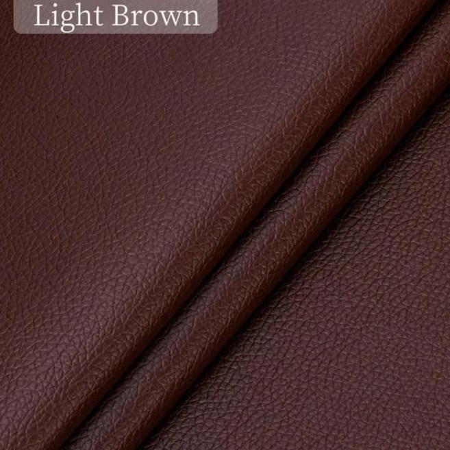 인조가죽시트지 가죽 수선패치 인조 수리 패치 키트 자가 접착 테이프 소파 자동차 시트 컴퓨터 의자 운전석 재킷 수리용, [00] 100x50cm, [00] light brown