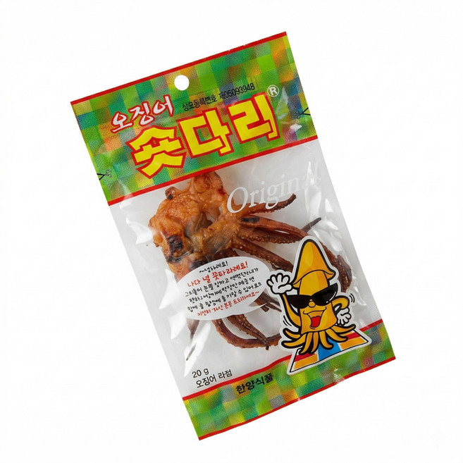 한양식품 오징어 숏다리 20g 20개