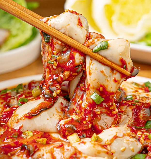 [입맛저격] 싱싱한 통영 생굴무침 굴무침, 2개, 330g