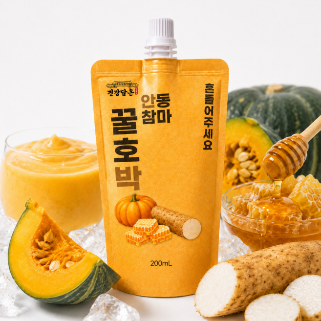 선물용 참마 꿀호박 간편한 식사대용 단호박, 20개, 200ml