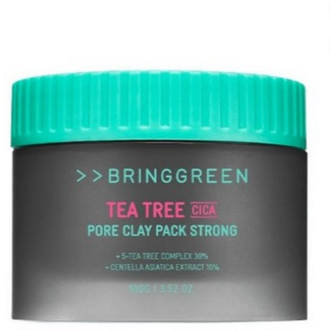 브링그린 티트리 시카 포어 클레이팩 스트롱 100g, 1개, 2개입