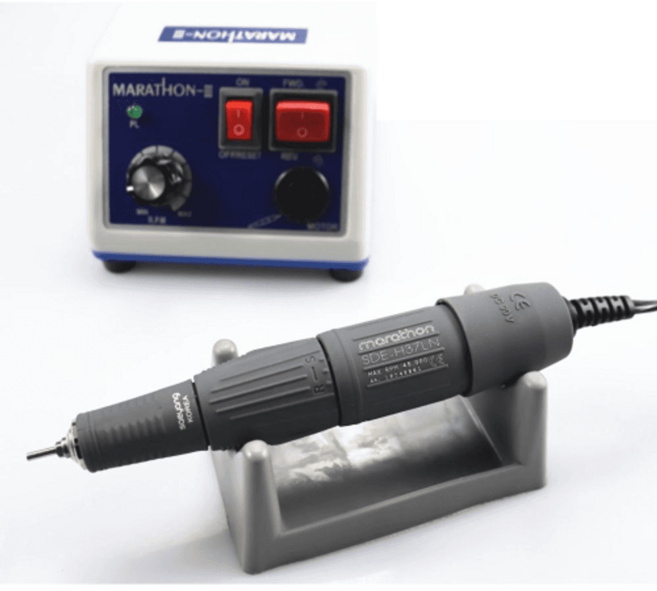 전동 네일드릴 키트 기계 큐티클 발톱 셀프관리 세트, 1개