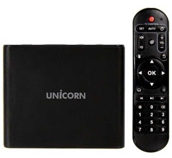 유니콘 AV-M7 2세대 디빅스플레이어 UHD 4K지원 미디어플레이어 광고 차량용 DIVX 고화질 동영상 재생 8G 내장메모리 포함, AVM7