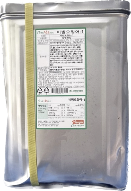 비빔오징어젓 대용량 밑반찬, 1개, 10kg