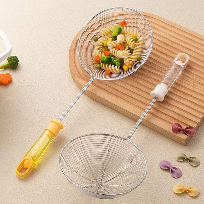 가정용 다목적 우동 거름망 야채 튀김 인양망, 2개