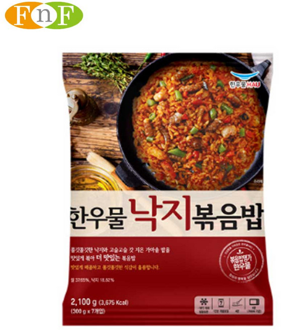 Fresh 간편식품 즉석밥 냉동볶음밥 낙지볶음밥 300g x5봉, 1개