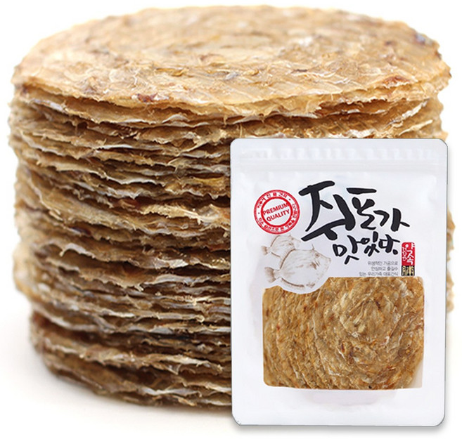 가온애 참쥐포 대, 380g내외(15~16cm 18장), 1개