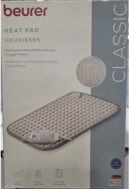 [코스트코] 24~25년 NEW 독일 보이로 전기 방석 - 다크 그레이 그레이/ 무상품질보증3년/겨울선물/인기색상/ 반짝세일/ 최고75도 안전시스템/ 3시이전주문건 당일발송, 라이트그레이, 가로 44 x 세로 33cm