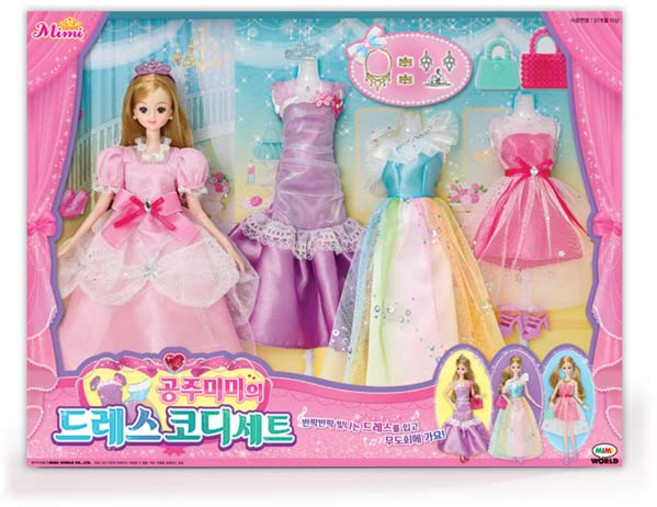 [미미] 공주미미의 드레스코디 세트, 1개, 기타