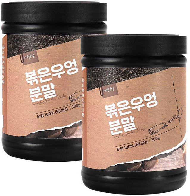 두손애약초 볶은우엉분말, 300g, 2개