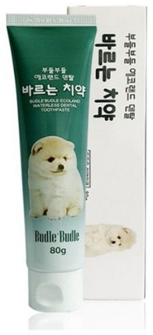 애완용 바르는치약 부들부들 에코랜드 덴탈 구강용품 구강청결 애견 애완용품, 없음