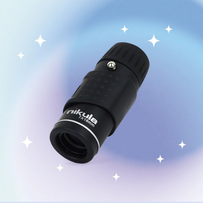 [비버블리] 니쿠라 미니 단망경 7X18 고배율 망원경