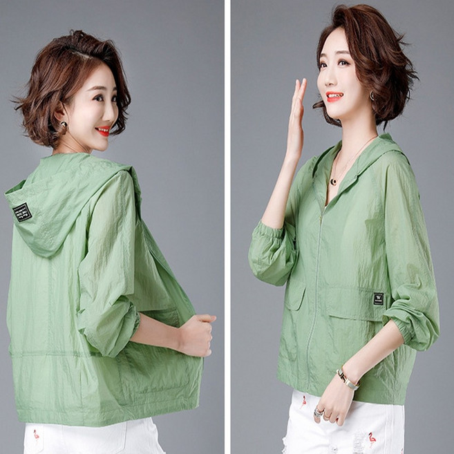 초경량 여성 바람막이 여름 경량 방수 바람막이