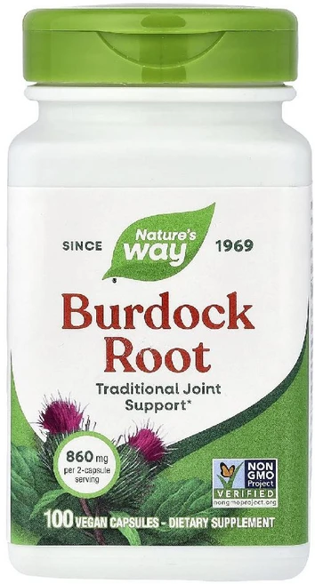 네이처스웨이 우엉 뿌리 Burdock 캡슐 100정, 1개 - 쿠팡