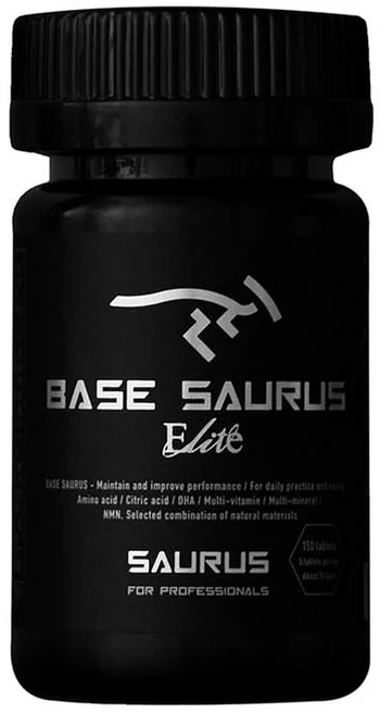 BASE SAURUS Elite (베이스 사우루스 엘리트) 멀티미네랄 멀티비타민 DHA 구연산 아미노산 함유 비타민 미네랄 함유 식품 NMN DHA/EPA 마라톤 런닝 풀 마라톤, 1개 - 쿠팡