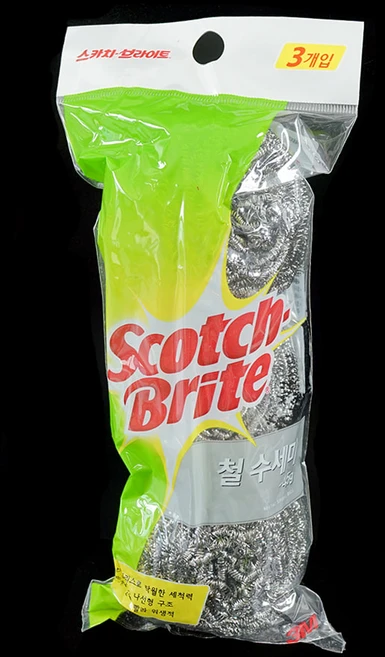 3M 스테인레스 수세미 (MSBL-45X3), 수량, 개당수량, 1개 - 쿠팡