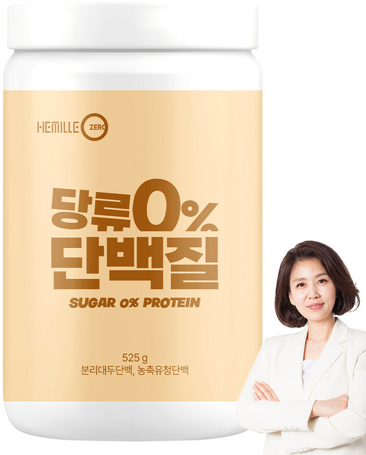 헤밀레 당류0% 단백질 프로틴 쉐이크 단백질 27g 누룽지맛, 1개, 525g