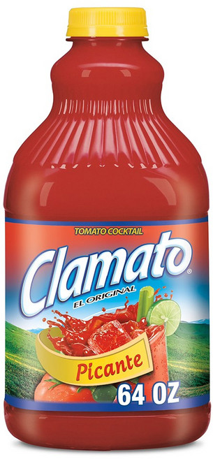 Clamato 클라마토 토마토 칵테일 주스 피칸테 1.89L, 1개