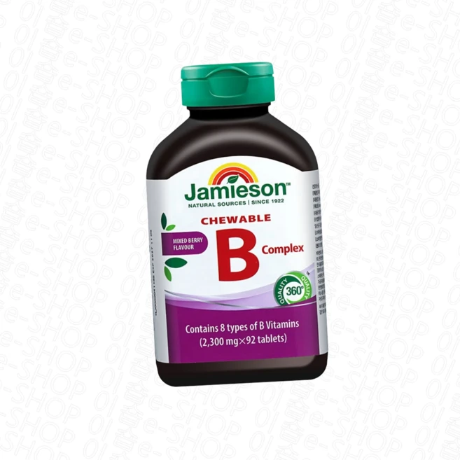 자미에슨 츄어블 비타민 B, 1개, 92정 - 쿠팡