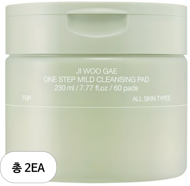 셀리맥스 지우개 원스텝 마일드 클렌징 패드, 60매입, 2개