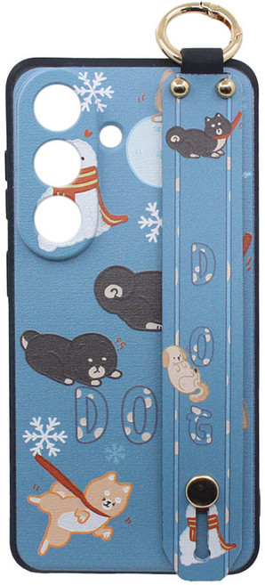 신서엔코 갤럭시 케이스 큐트 애니 핸드 스트랩 핸드폰케이스