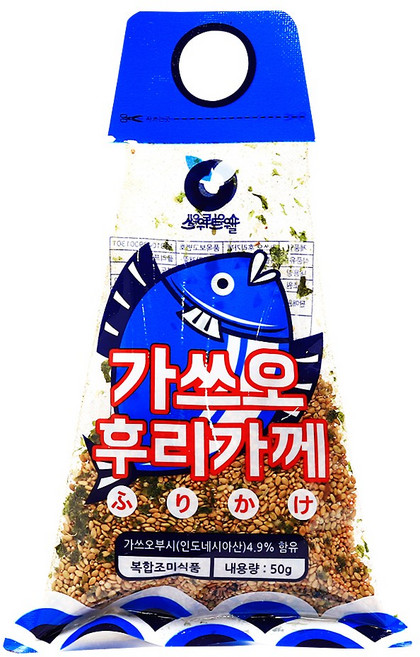 푸드올마켓_ 스위트웰 가쓰오 후리가께 50g, 1개