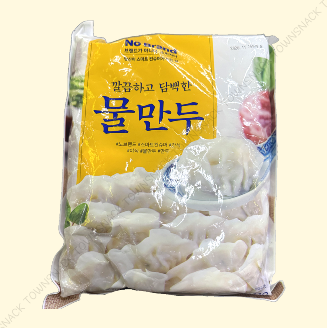 노브랜드 물만두1000g x 3팩, 1kg, 3개