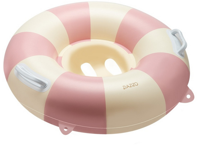 지아지조 스윔링 베이비 보행기튜브 물놀이 튜브, 베이비(보행기)핑크, 1개