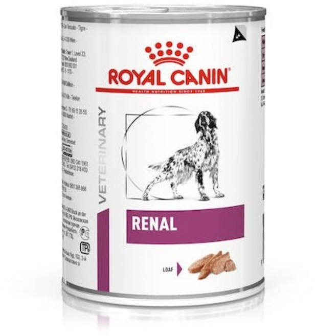 로얄캐닌 독 레날캔 410g 1박스(12개), 닭, 12개