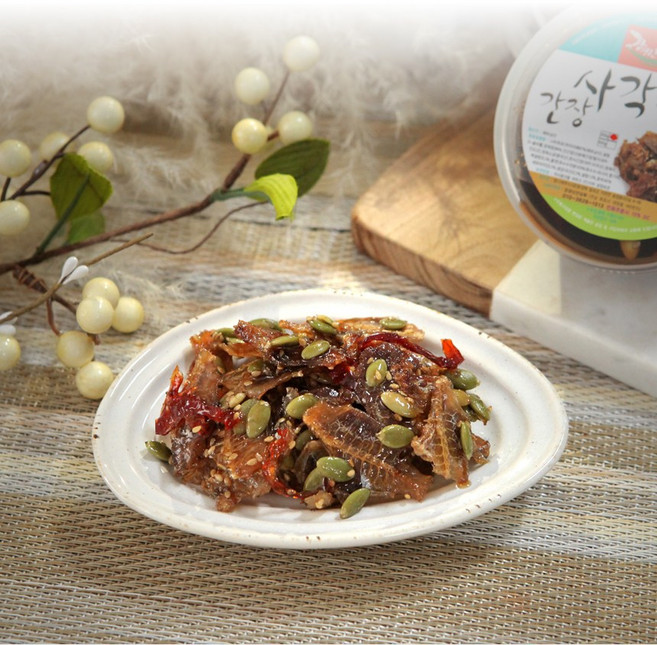 강경신안상회 간장사각쥐포, 1개, 400g