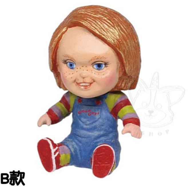 T-ARTS 鬼娃恰吉造型吊飾, 1個, B款/恰吉坐著2I612