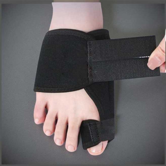 이데아 무지외반증 휜발 엄지 발가락 교정기 양쪽, 1개