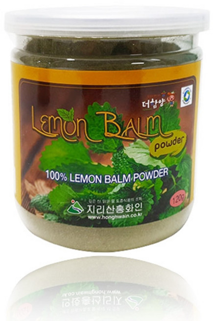 국산 레몬밤 가루 분말 240g(120gX2), 2개