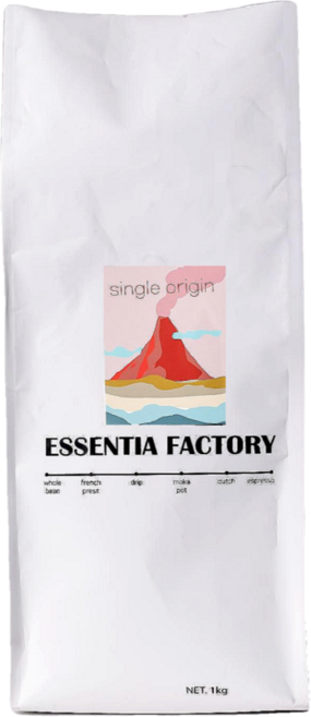 에센티아팩토리 브라질 세하도 파인컵 원두커피, 1kg, 1개, 홀빈(분쇄안함)