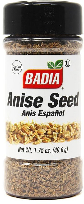 Badia 아니스 씨앗 49.6g(1.75온스) - 베이킹 요리 및 차용 통 씨앗 240506, 1