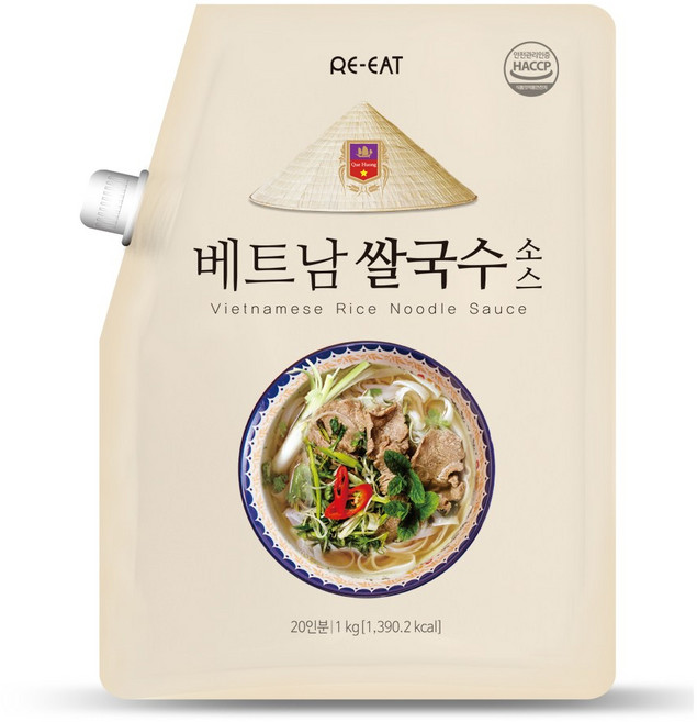 리잇 베트남 쌀국수 소스(Que Huong Pho) 20인분, 1개, 1kg