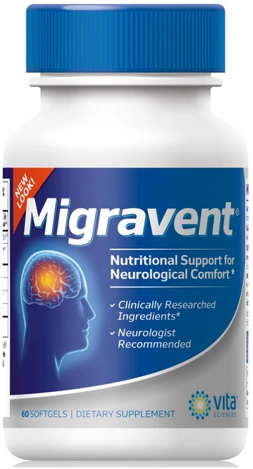 비타 사이언스 미그라벤트 리보플라빈 수용성 비타민 B2 마그네슘 혼합 코엔자임 Q10 천연 지원 보충제, 1개, 60정 - 쿠팡