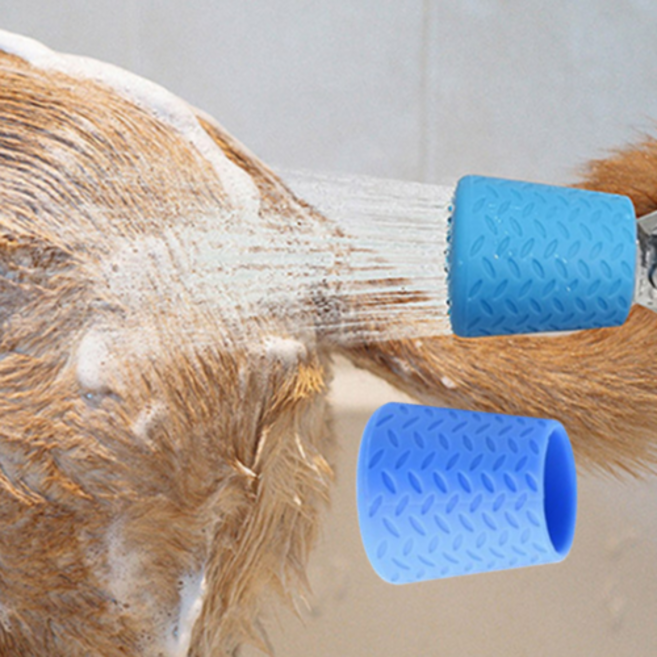 휴대용 페트병 샤워헤드 샤워기 캠핑 여행 샤워기 2p세트, 2개, 블루 2개