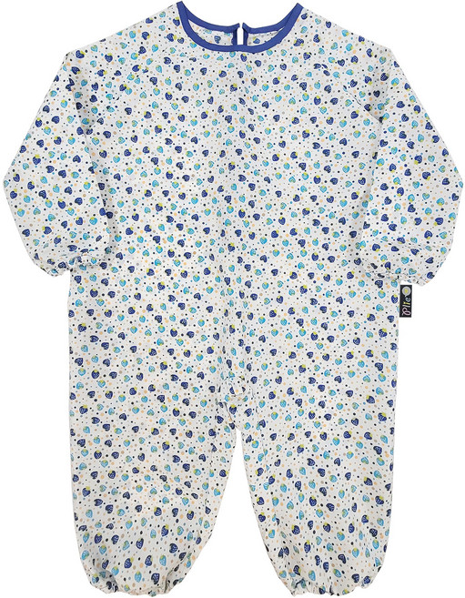 유아동 전신미술가운 일반형, 블루딸기