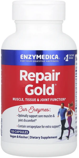 매우편하고 Enzymedica Repair Gold® 캡슐 120정 끝내주게잘나가는상품, EnzymedicaRepairGold캡슐120정, 1 - 쿠팡