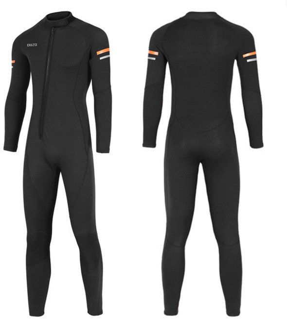OUZO 남성 1.5mm 프리다이빙 웻슈트