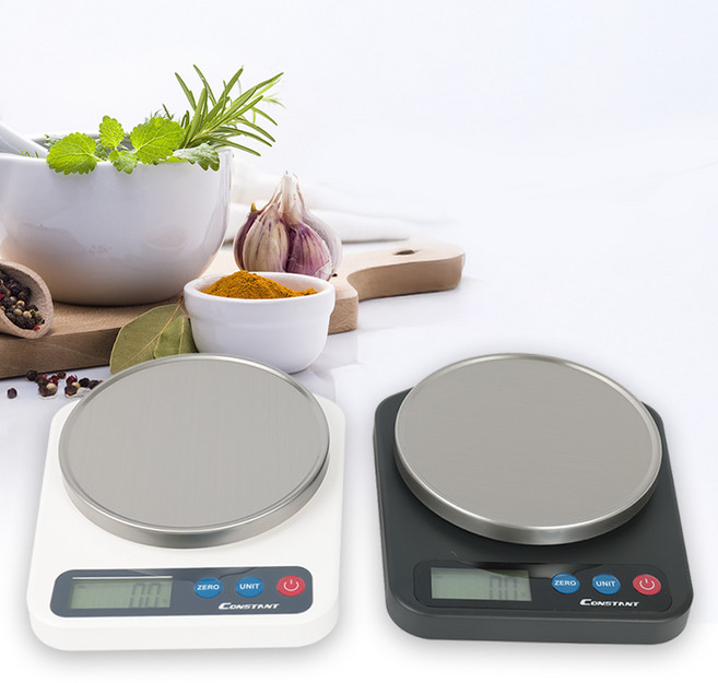 대경몰 247 small 정밀 주방 저울 모음 요리 디지털 커피 계량 전자 저울 베이킹 이유식 제과 제빵 1g - 5Kg, 화이트