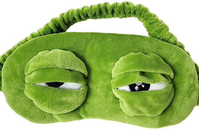 벨벳안대 학생용 압박 암막 수면용 안대