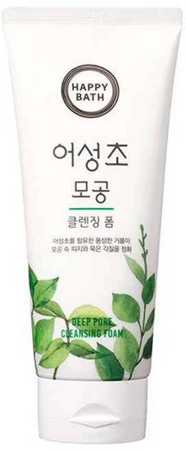 해피바스 어성초 모공 클렌징 폼 200ml (지복합), 1개