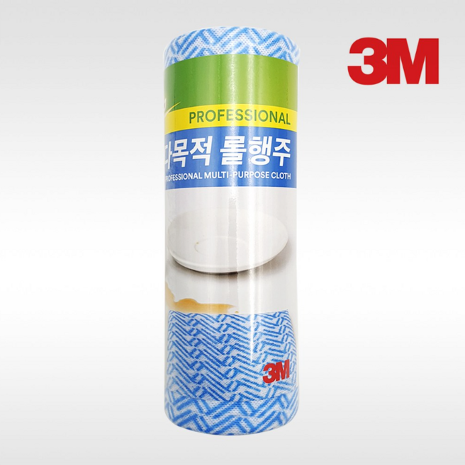 3M 스카치 브라이트 빨아쓰는 다목적 롤행주, 1개