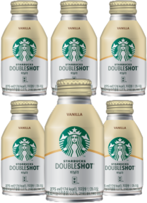 스타벅스 더블샷 바닐라, 275ml, 6개