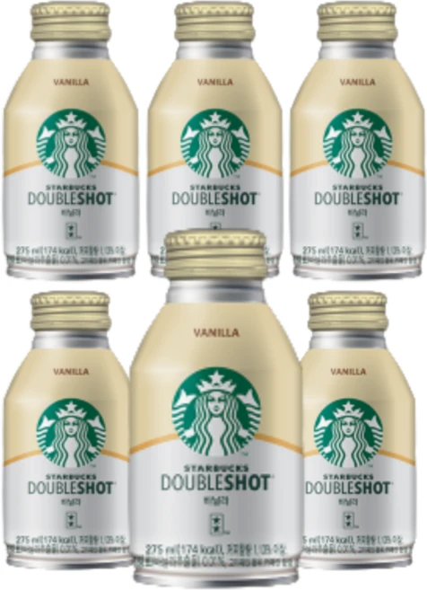 스타벅스 더블샷 바닐라, 275ml, 6개 - 쿠팡